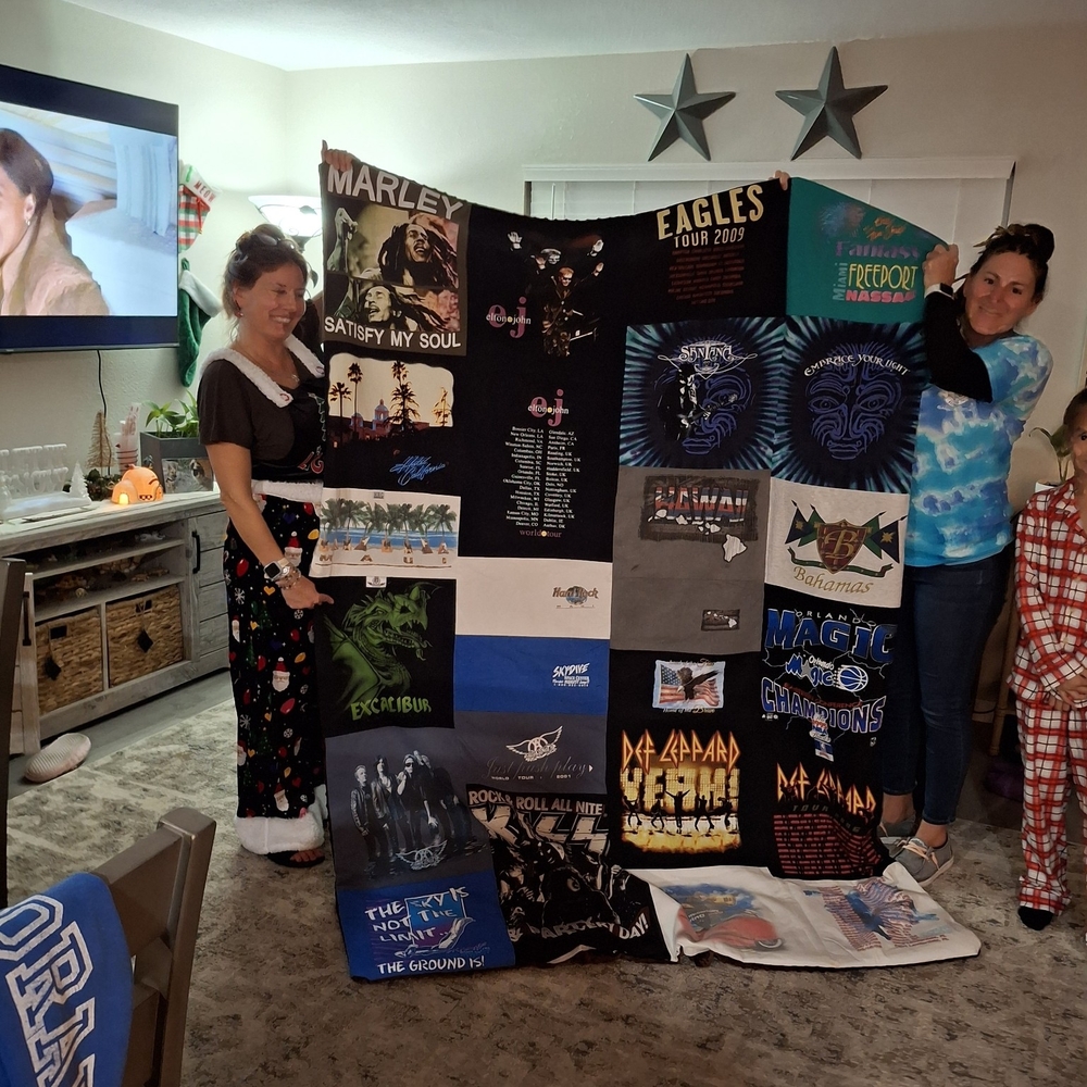 Custom T-Shirt Memory Quilt